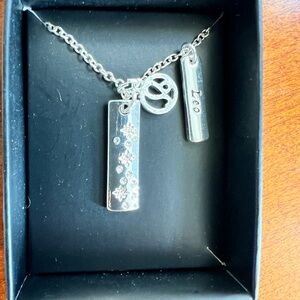 Avon Silver Zodiac Necklace